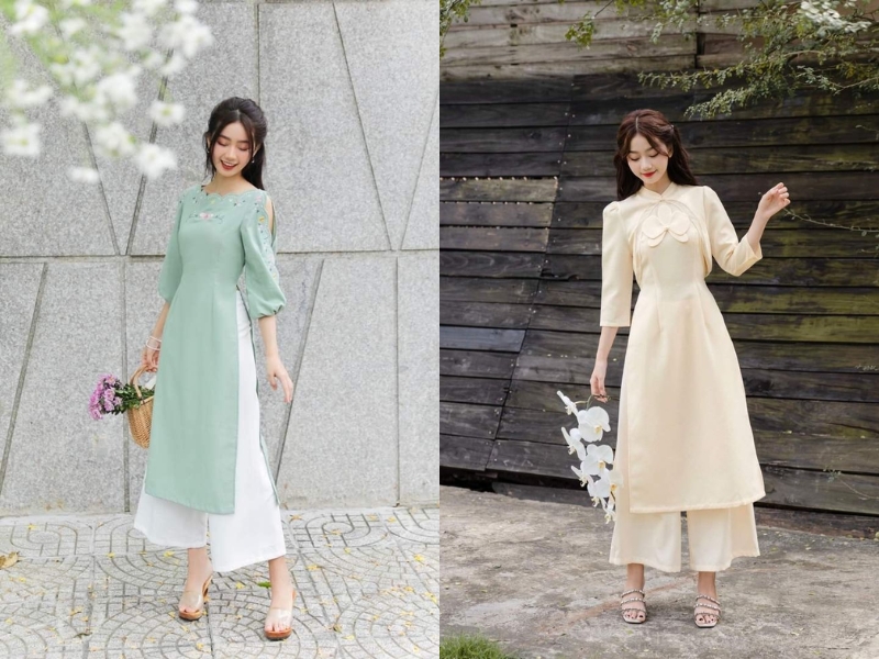 a93ebbd1-mau-ao-dai-cach-tan-42 Phối áo dài cách tân cùng quần culottes
